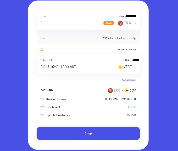 JustSwap là gì?