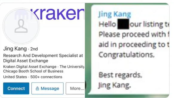 Giám đốc bảo mật Kraken cảnh báo về lừa đảo danh sách token được list lên sàn