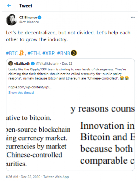 Ripple nhận được cả sự châm biếm đến thông cảm từ cộng đồng tiền điện tử sau vụ kiện từ SEC