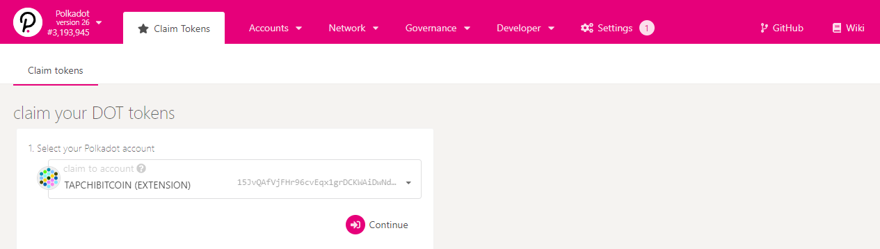 Hướng dẫn staking DOT của Polkadot