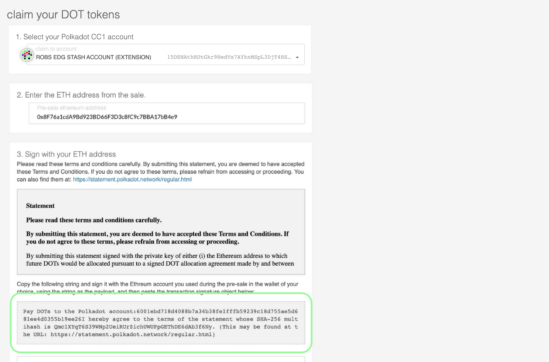 Hướng dẫn staking DOT của Polkadot