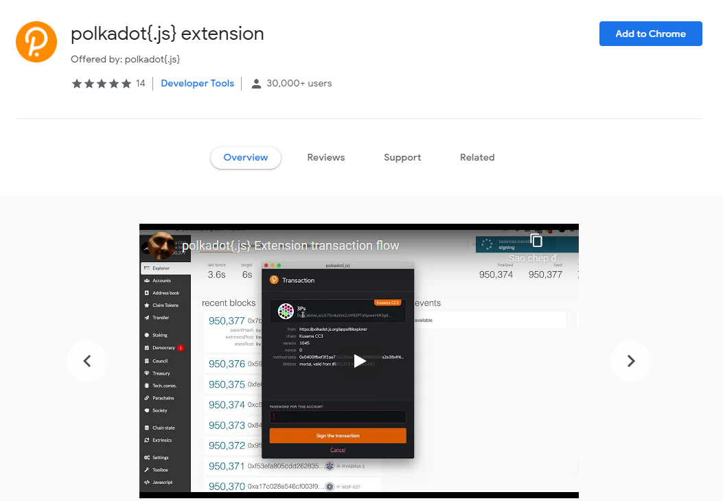 Hướng dẫn staking DOT trên Polkadot