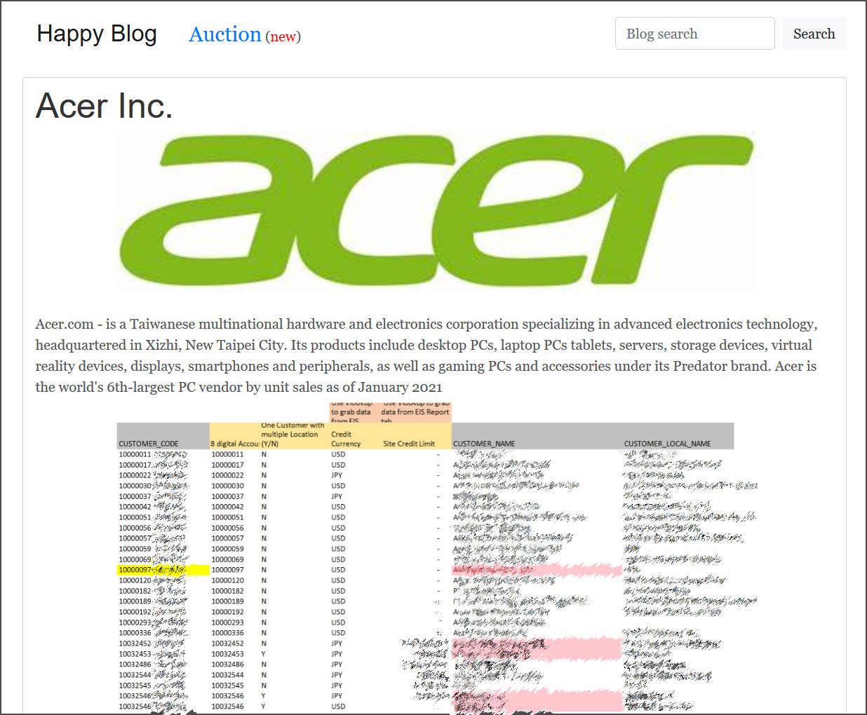 Gã khổng lồ máy tính Acer bị tấn công ransomware, đối mặt với khoản tiền chuộc lên đến 100 triệu đô la