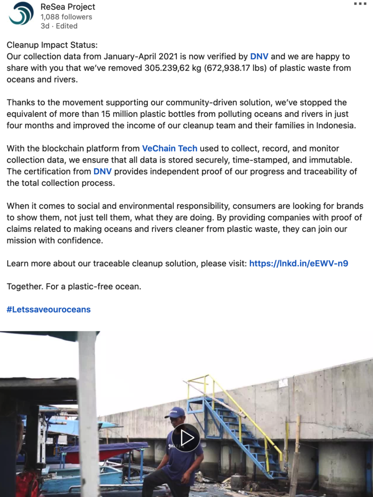 vechain-vet-xac-minh-ket-qua-lam-sach-305-tan-nhua-trong-dai-duong-tu-resea-project