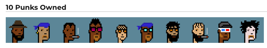 CryptoPunks 