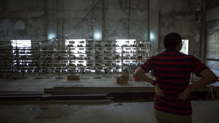 Đào Bitcoin ở Tứ Xuyên, Trung Quốc