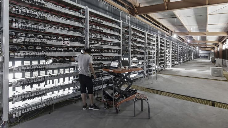 giám sát máy đào Bitcoin