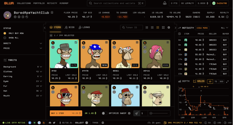 Su dung Blur va Blend