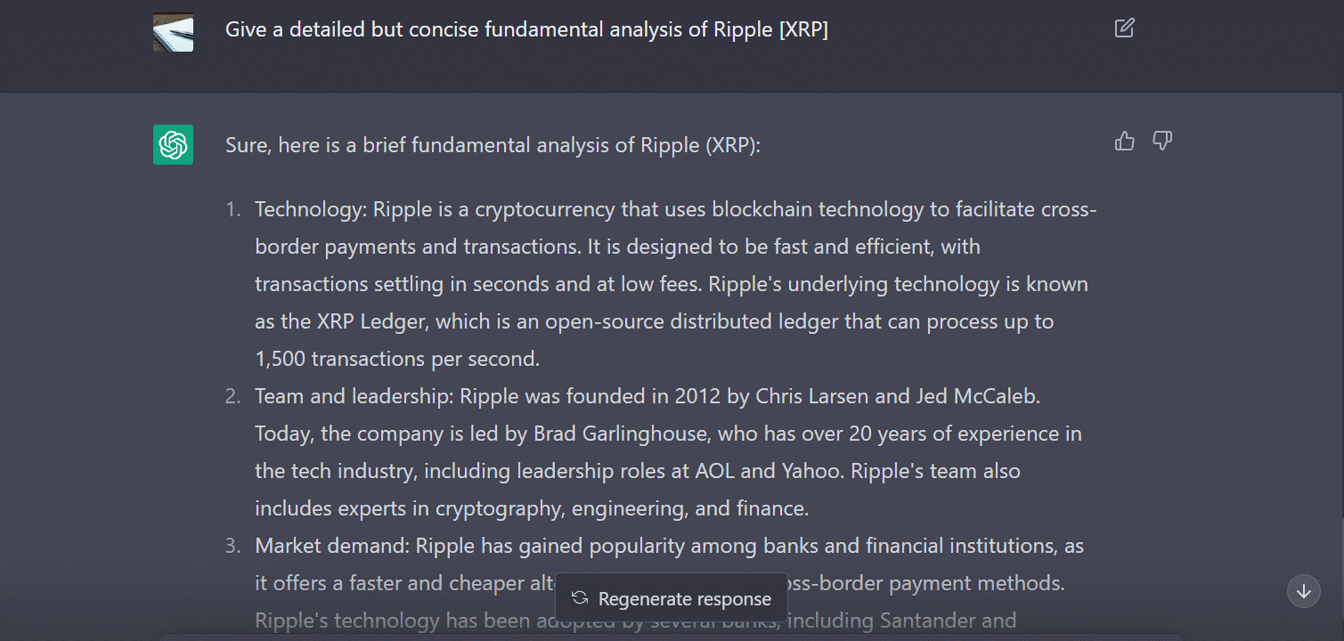 XRP 