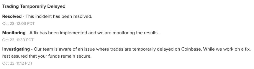Coinbase dập tắt tin đồn về giới hạn rút tiền hàng tuần đối với Bitcoin