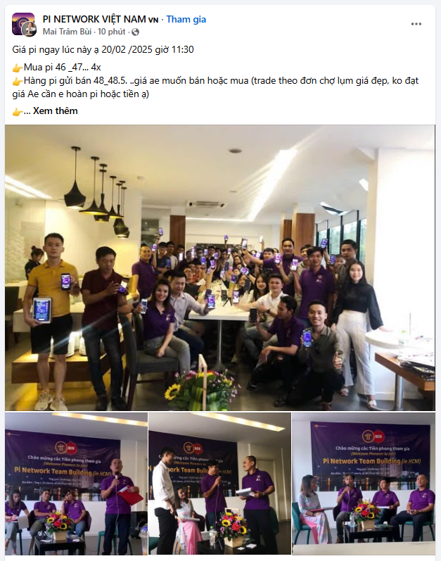 Cơn sốt Pi Network: Cộng đồng “Pi thủ” nín thở chờ niêm yết, giá “chợ đen” leo thang