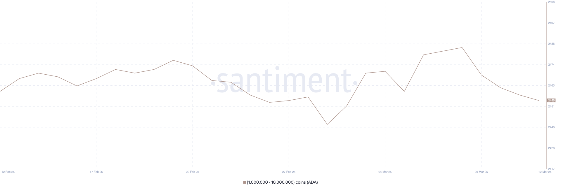 Cá voi bán tháo ADA khi đối mặt với sự bất ổn