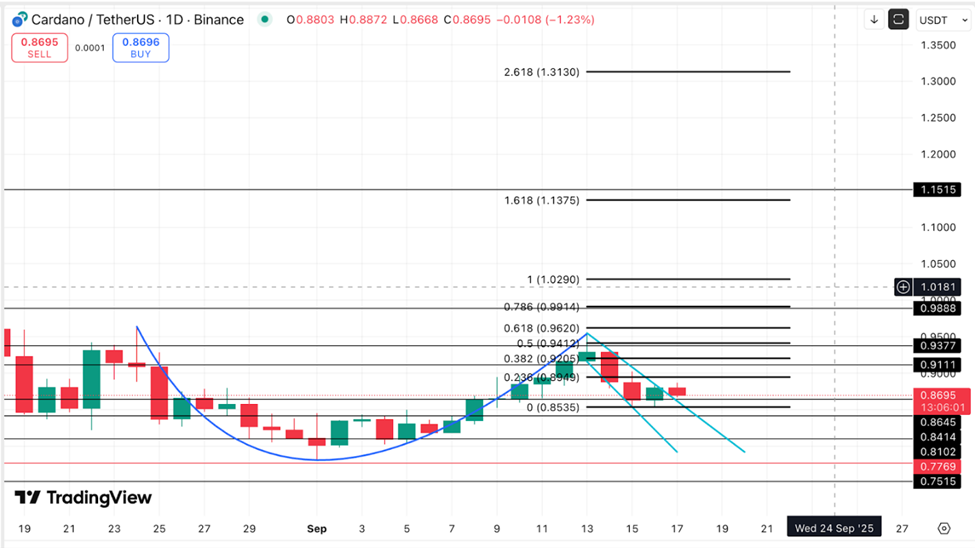 Cardano nhắm tới mức tăng 40% để đạt được 1,31 USD
