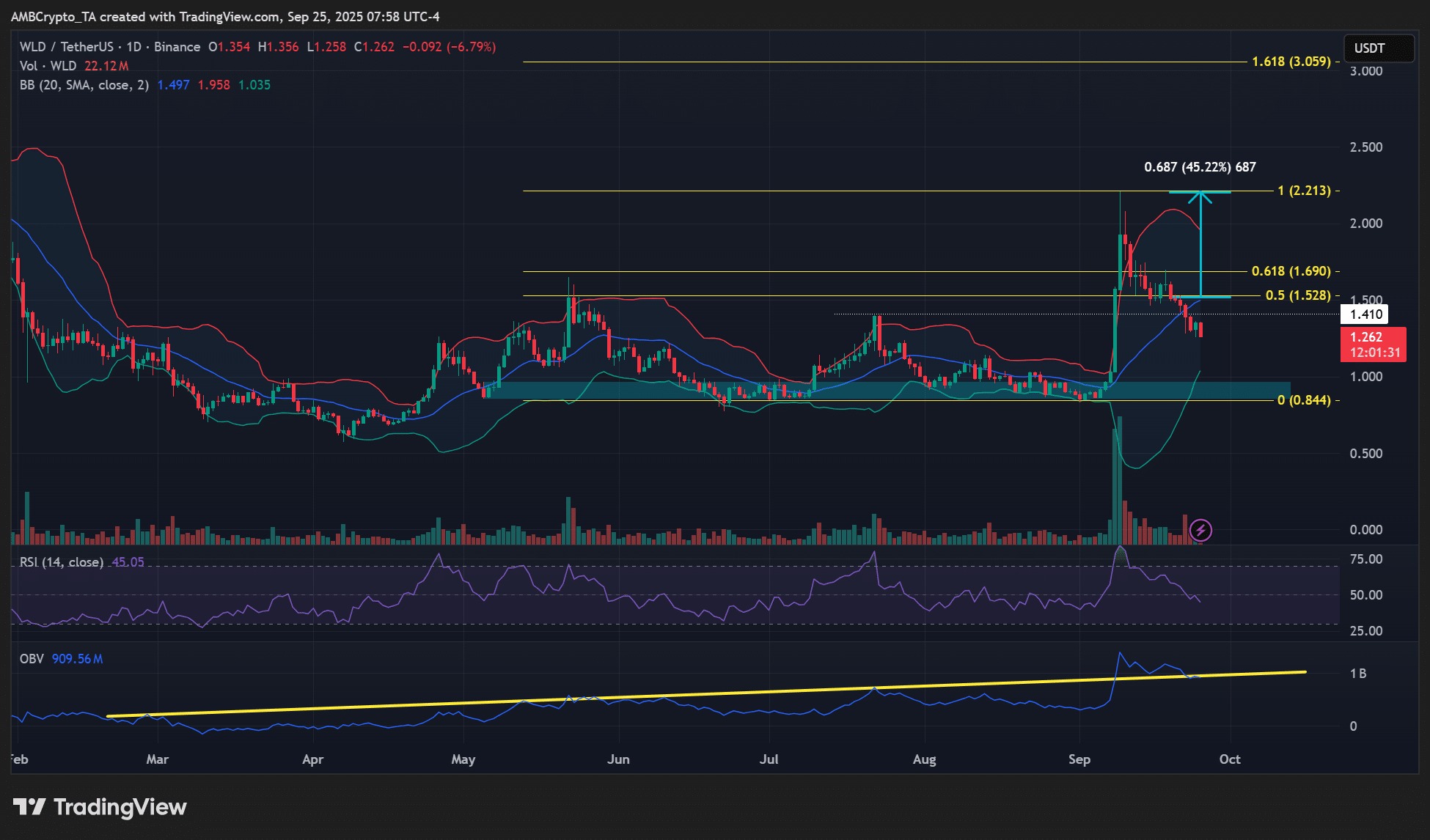 Liệu Worldcoin có khả năng phục hồi sau khi điều chỉnh 60%?
