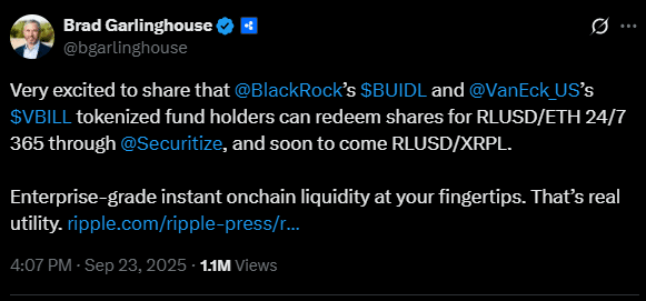 Liệu XRP có thể phục hồi sau quan hệ đối tác Ripple-BlackRock không?