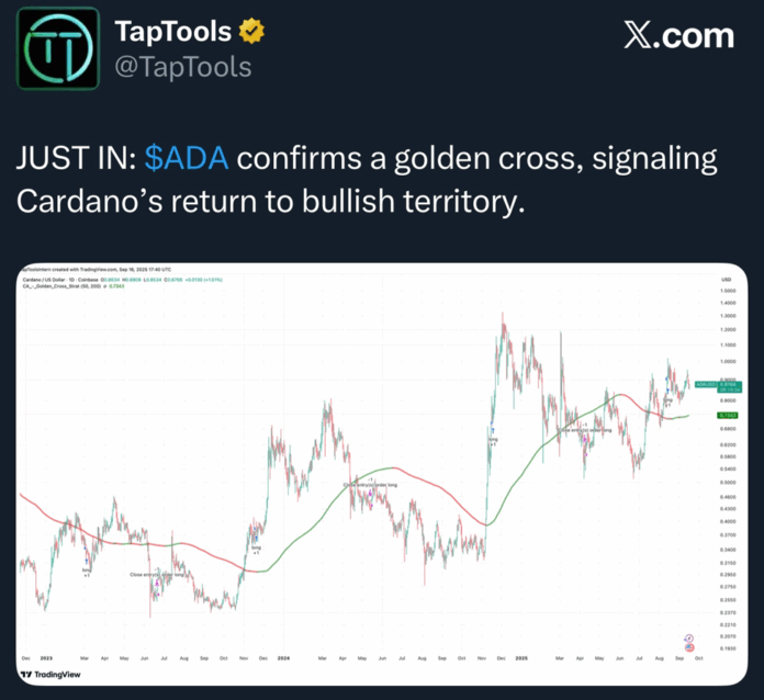 Cardano nhắm tới mức tắng 40% để đạt được 1,31 USD