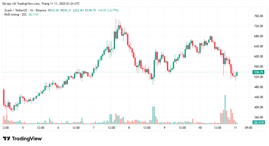 Zcash (ZEC) có đang từ câu chuyện comeback thành bong bóng tiền điện tử không?