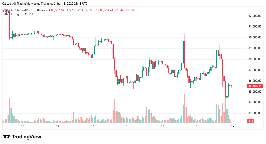Giá Bitcoin giảm mạnh bất chấp chỉ số CPI cho thấy lạm phát tại Mỹ đã được kiềm chế