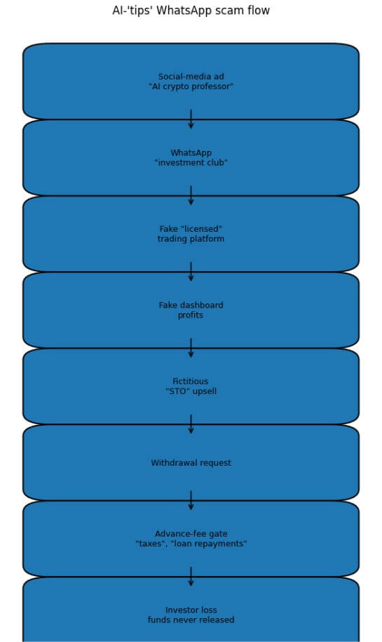 Cảnh báo lừa đảo crypto AI: Mô hình 5 bước nhà đầu tư Việt cần biết