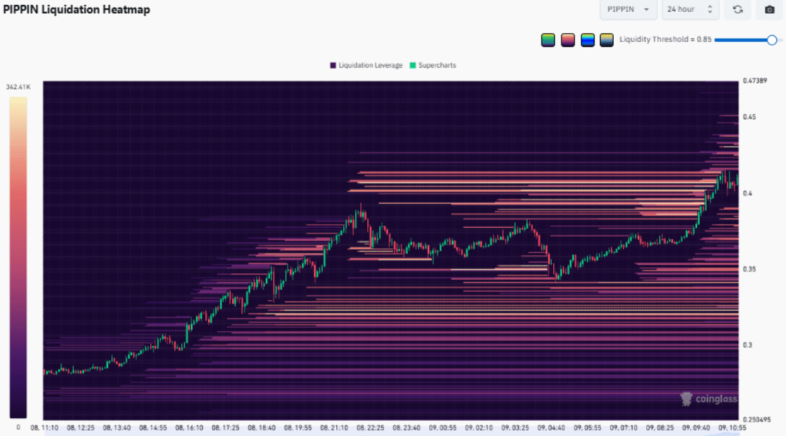 PIPPIN bật tăng 46% trong 24 giờ: Đà phục hồi có đủ sức lấy lại những gì đã mất?