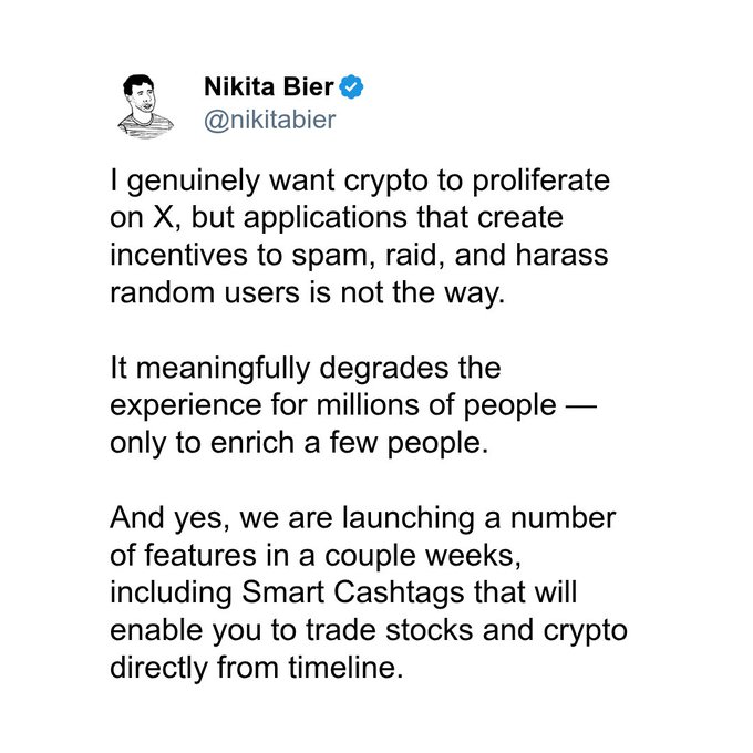 Dogecoin tăng 18% sau khi X xác nhận Smart Cashtags: Liệu có thể giữ vững mức giá trên 0,11 USD?