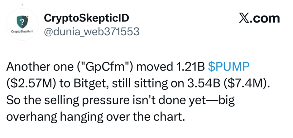 Pump.fun bán tháo 10 triệu đô la PUMP khi các chương trình mua lại không ngăn được sự giảm giá