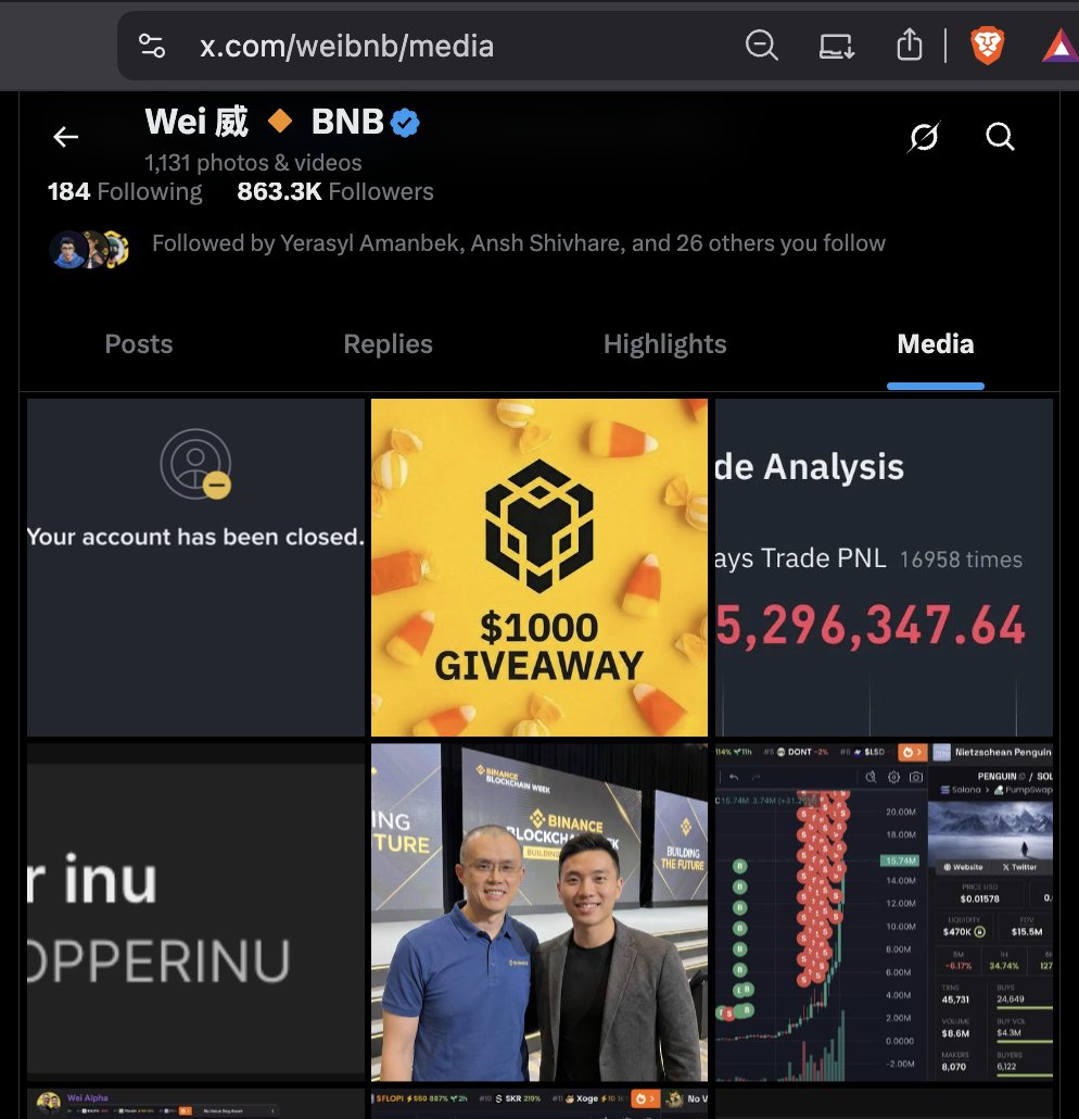 CZ tố cáo các tài khoản giả mạo dẫn dắt chiến dịch bôi nhọ Binance